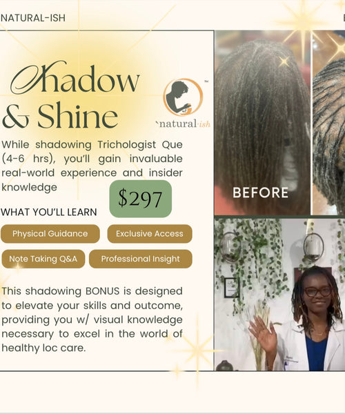 Shadow & Shine : Behind the scenes action with Trichologist Que
