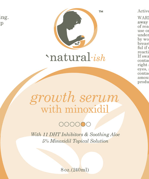 Natural-ish Growth Serum with Minoxidil
